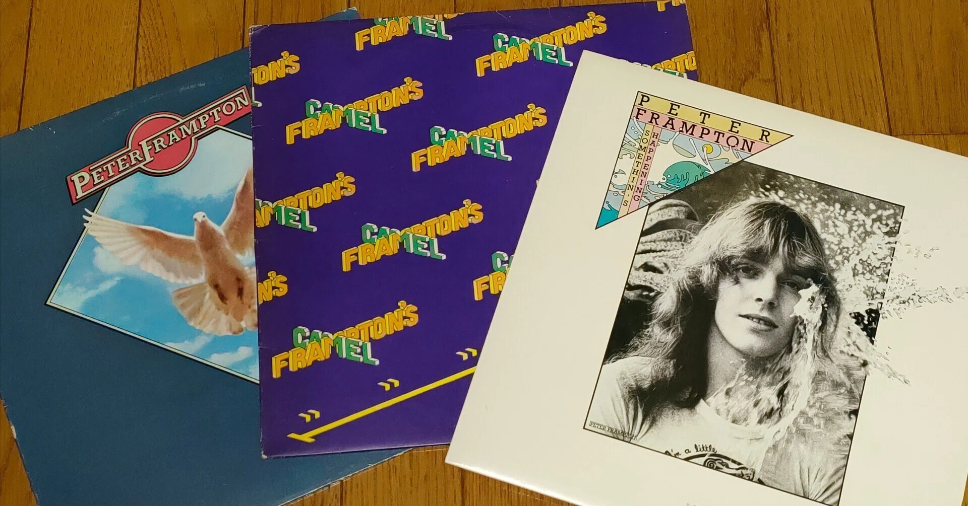 Peter Frampton初期3作品 【Frampton Comes Alive!】ブレイク前に歩ん 