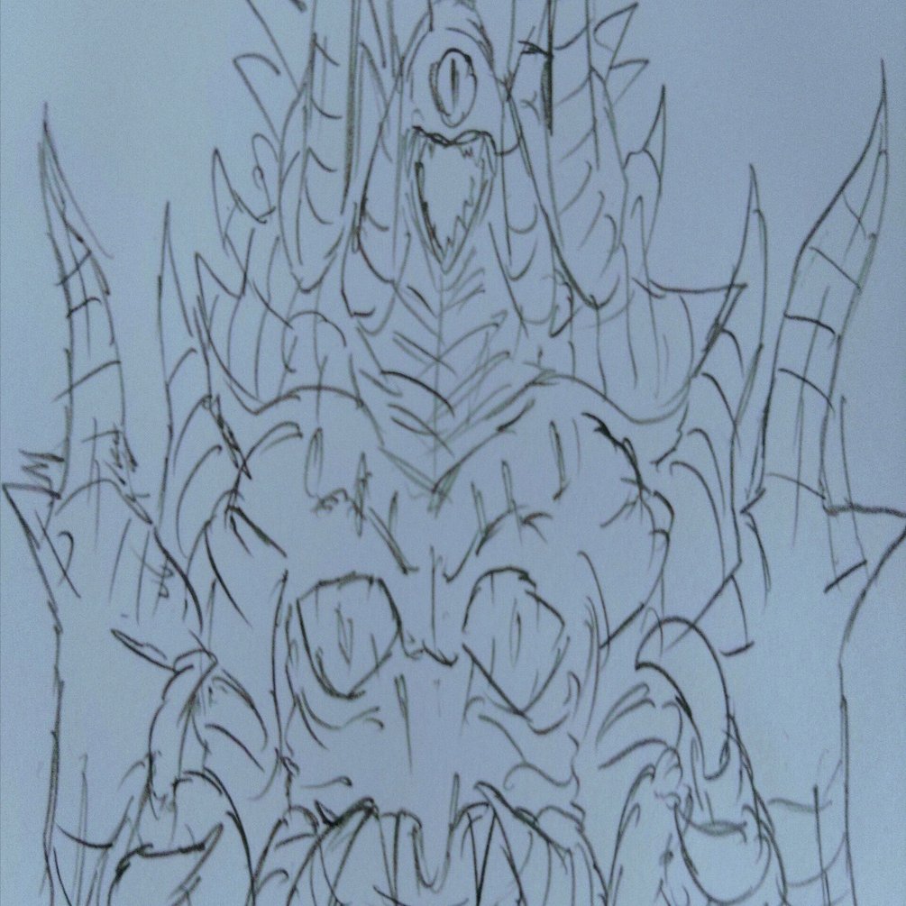 特撮ヴィラン語り ～その339 邪神魔獣グリムド～｜matthew