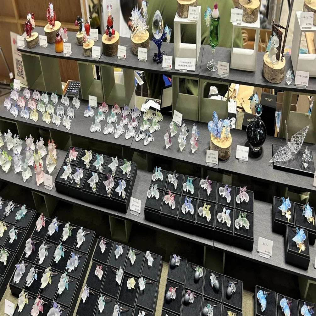 買い物代行 ガラスのオブジェ in デザフェス 【代行レポート1周年記念 