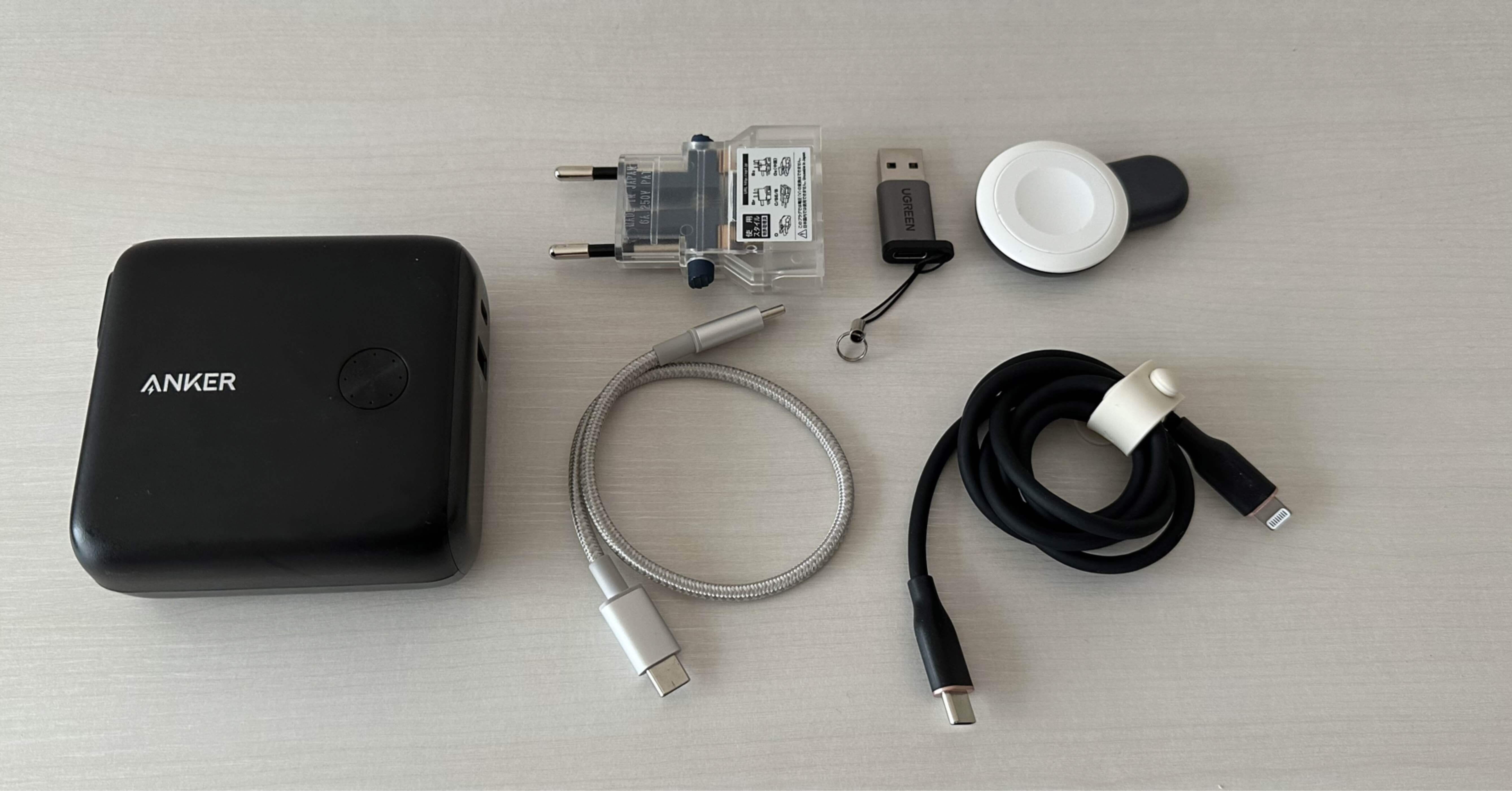 ミニマリストの旅グッズ① モバイルバッテリー｜Rin