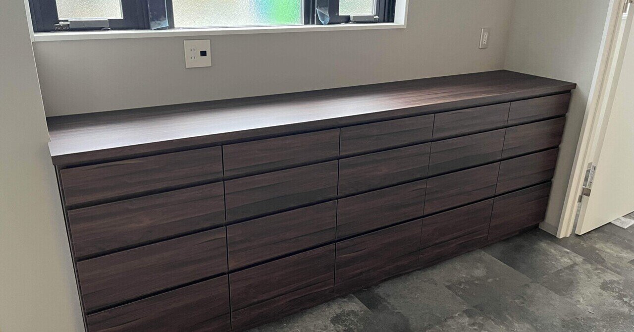 ハンドメイド木工 三段引き出し