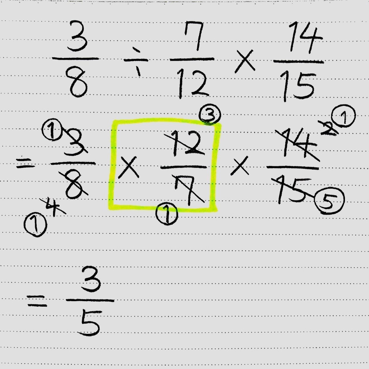 分数を使いこなそう かけ算 わり算と分数 後編 桜花 現役バイト塾講師 Note
