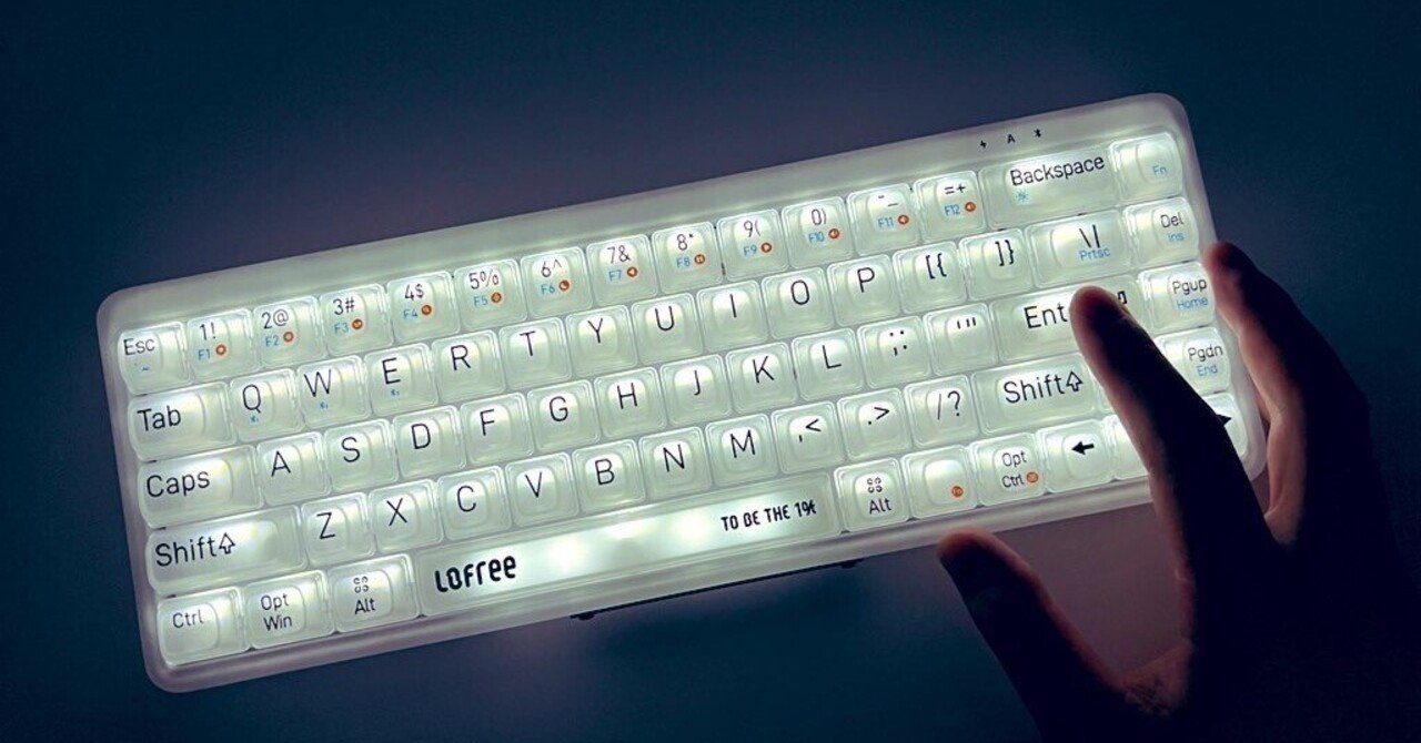 Lofree Misty」をレビューしました｜イツキ＠個人事業主