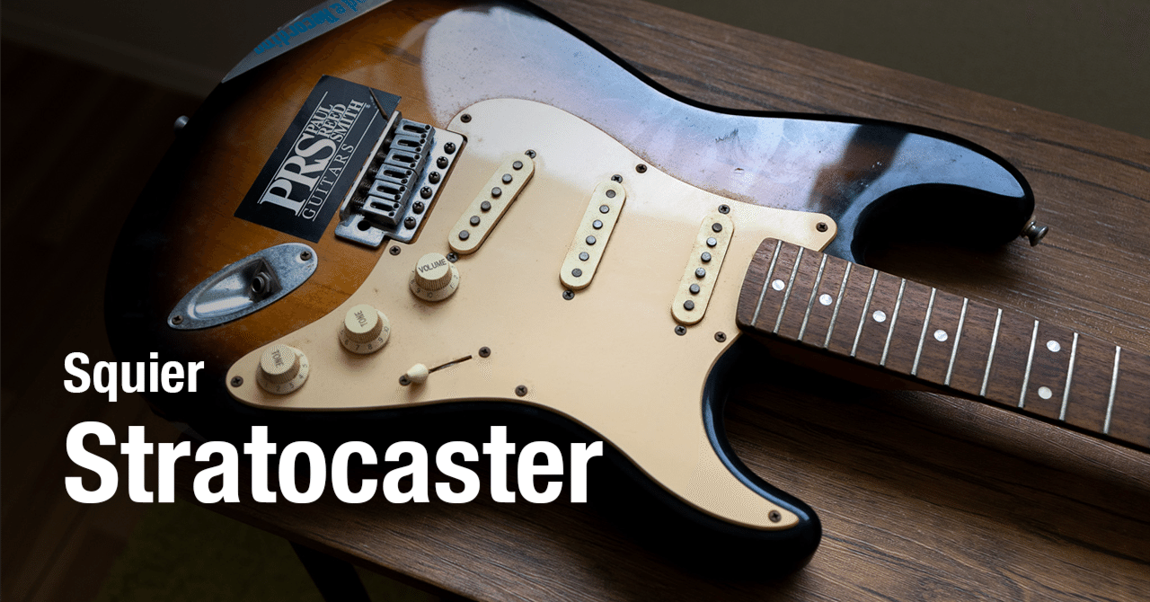 ジャンクSquier Stratocasterエレキギター