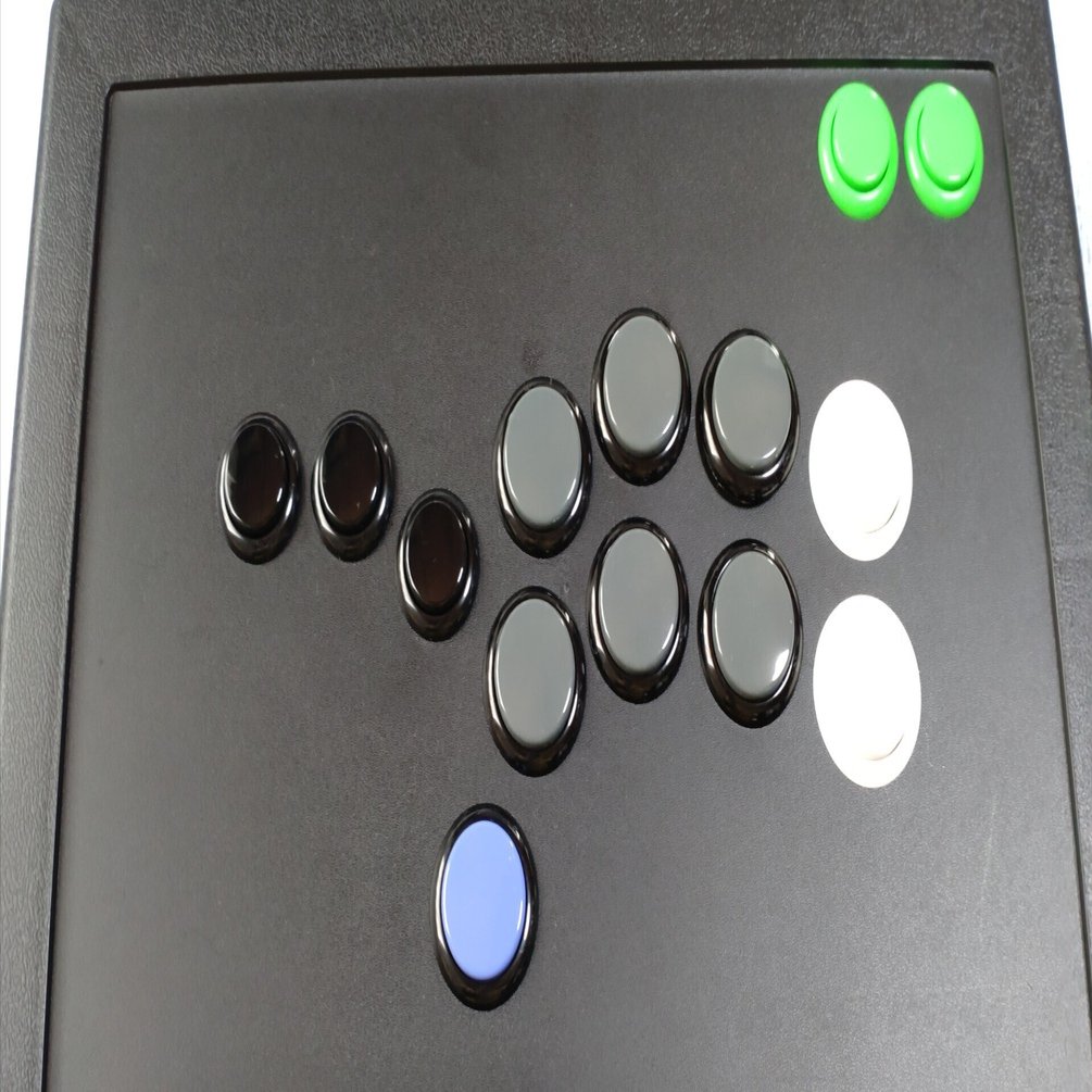 自作レバーレス Hitbox 薄型 Punkworkshop 春麗 GP2040 自作レバーレス