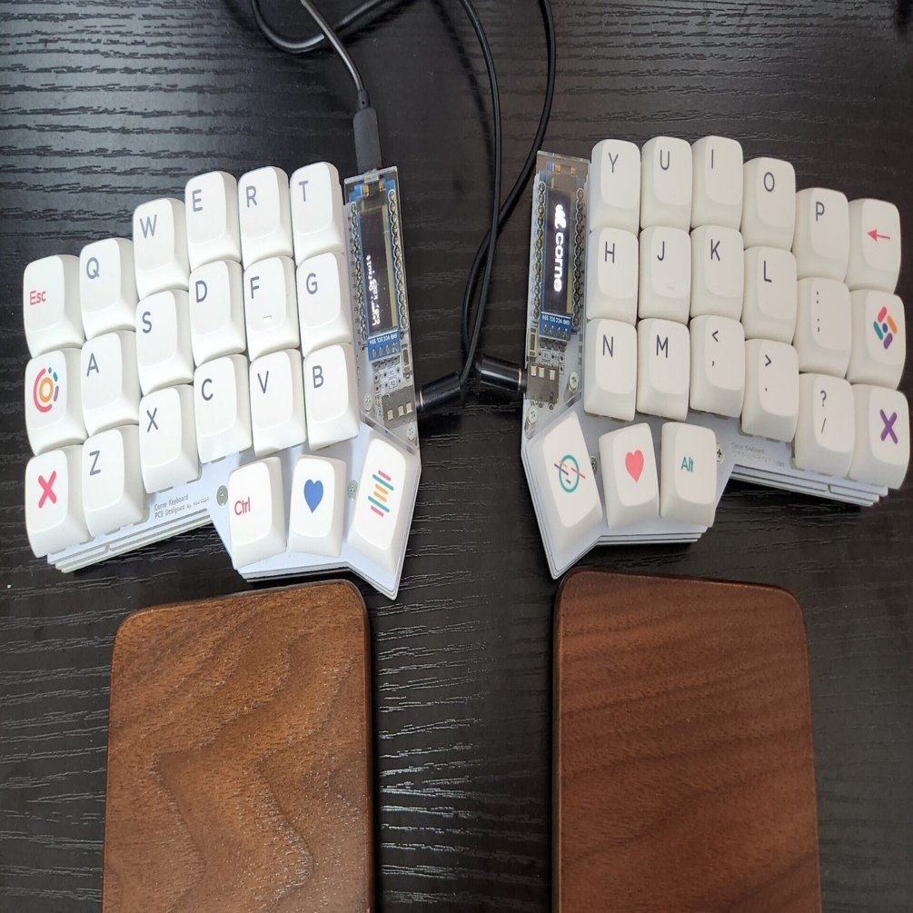 Corne Cherryのキーマップ、2023年版を作った｜ham