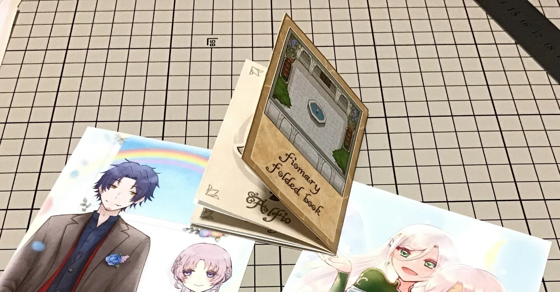 ネップリ折本をつくった忘備録｜からびな