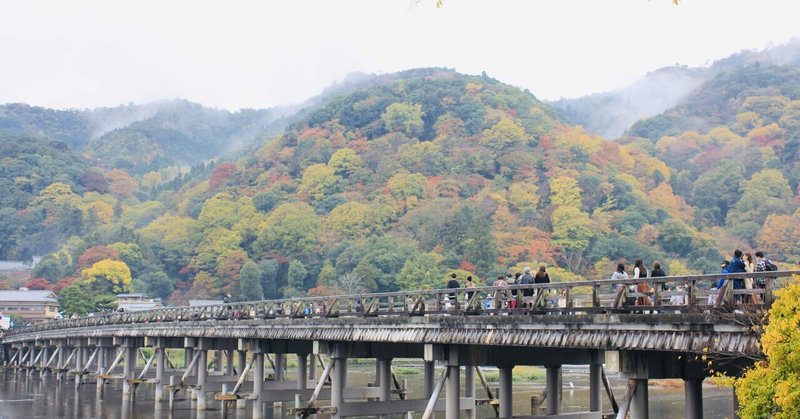【京都・嵐山】竹林と渡月橋付近を散策する