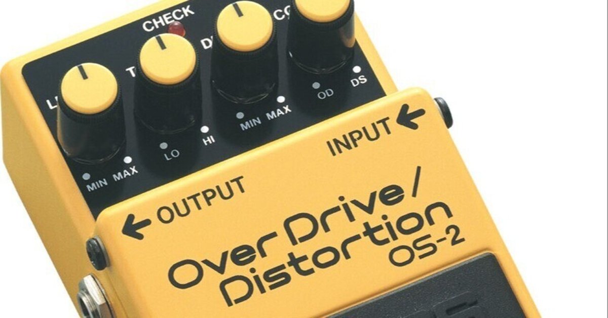 上品 BOSS OS-2が俺の旅を終わらせに来た｜hellos_band ギター
