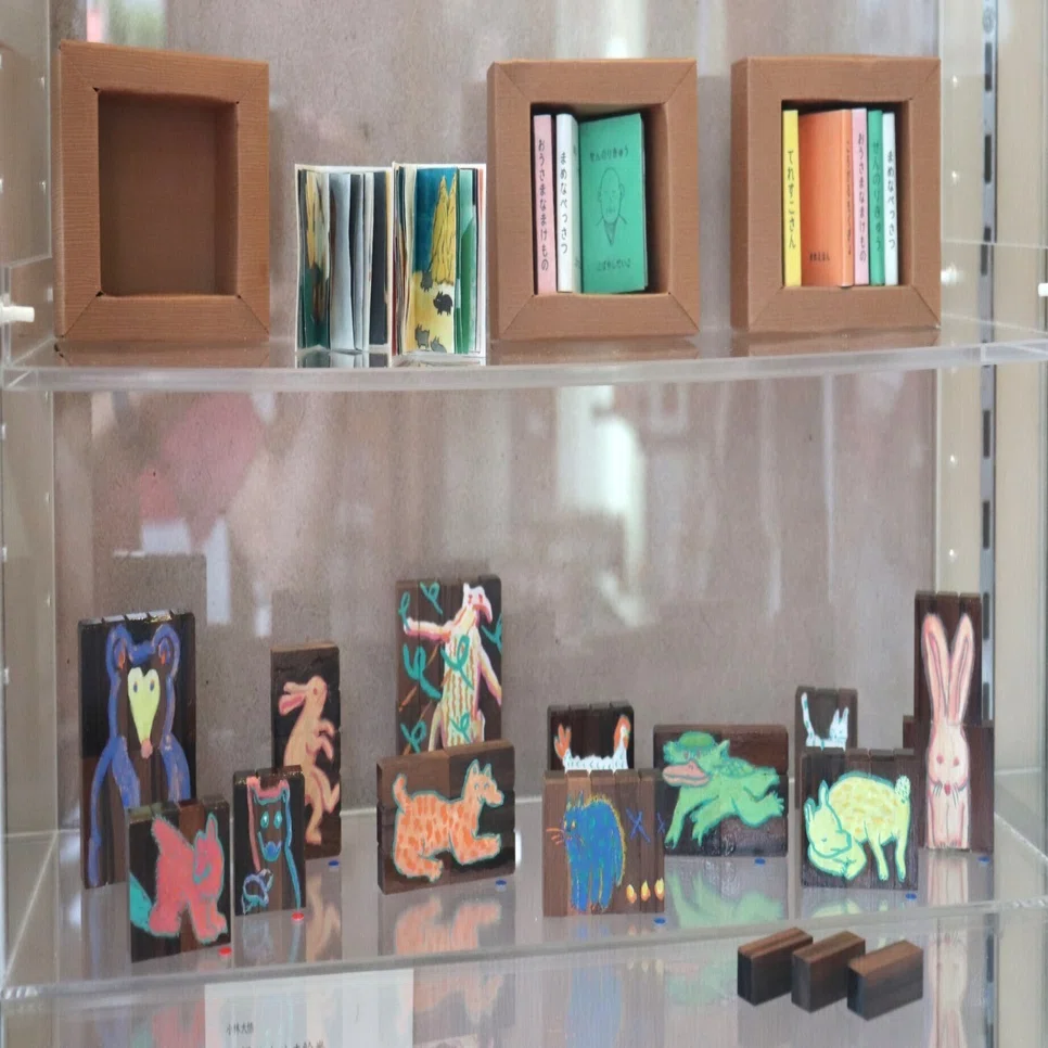 神保町の印章店「松島清光堂」での展示記録｜判子素材を活かした