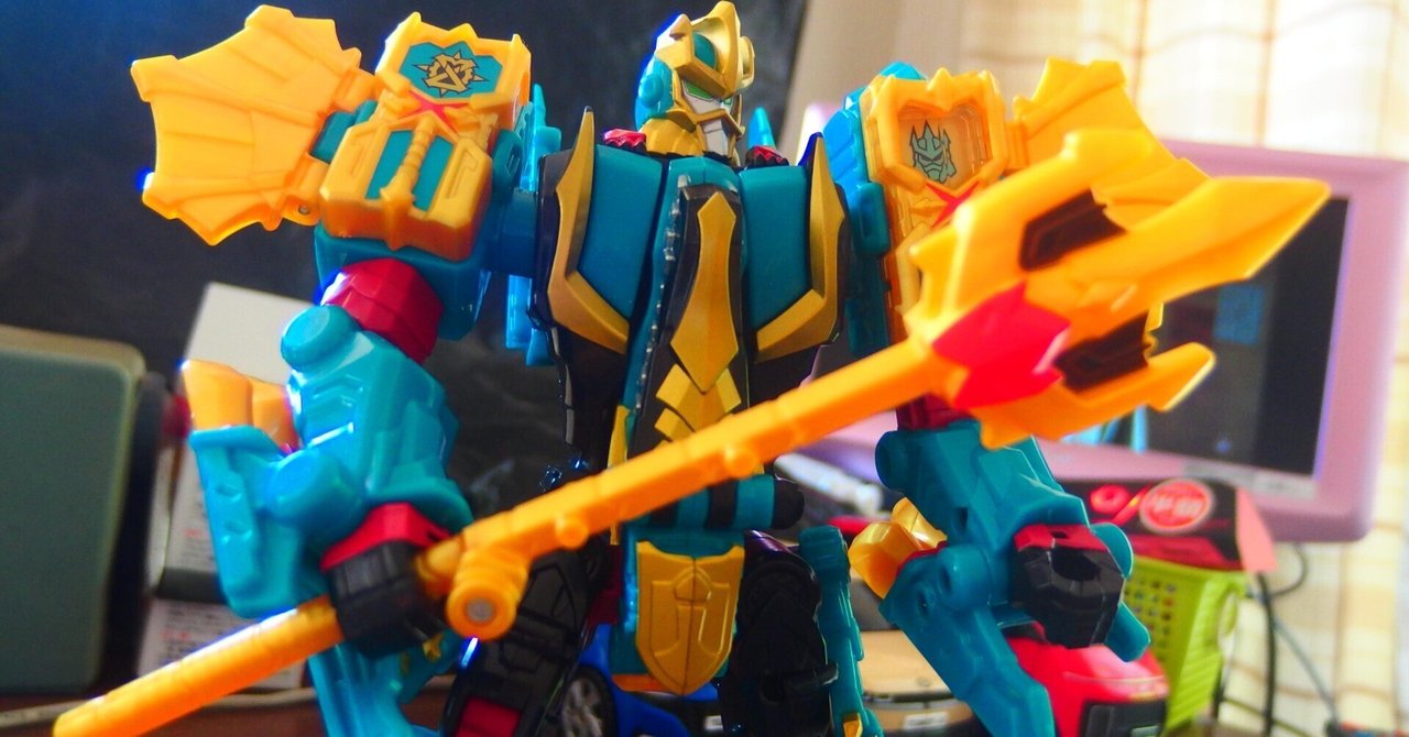 韓国トイ][韓国アニメ]卓上玩具レビュー162 스피노스・スピノス(슈퍼텐