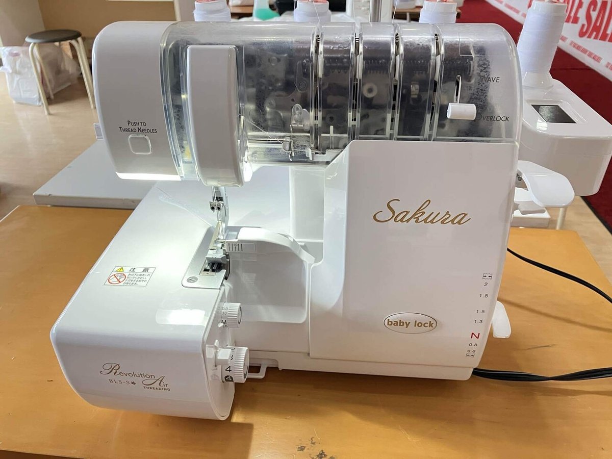 Sakura BLS-5 味付ける baby lock ロックミシン 