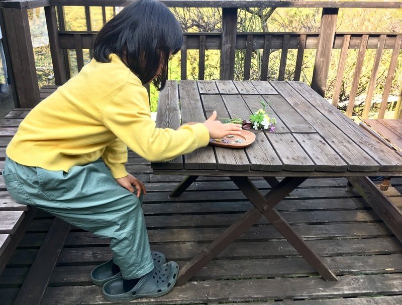 今日のおやつは畑の花のキラキラ砂糖漬け 中屋香織 Note