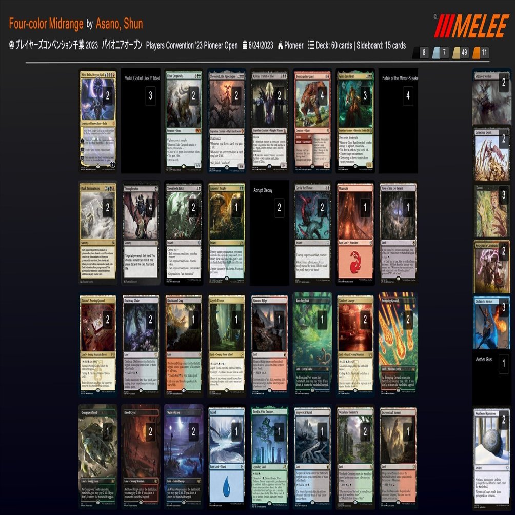 4cミッドレンジ デッキガイド(2) 構築理論編｜白鳳
