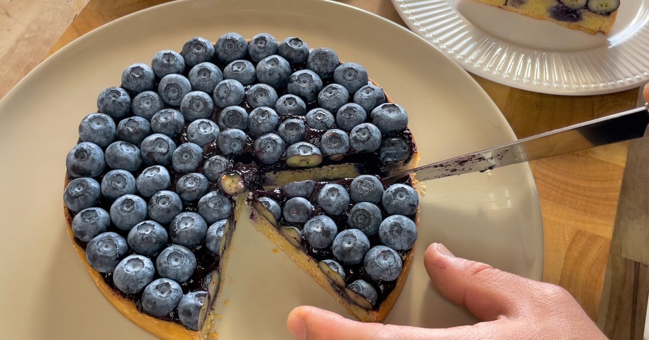 癒しのブルーベリータルト｜chef ichi