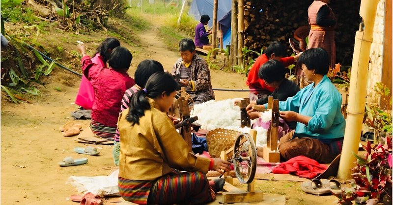 ブータン:ある村で民族衣装が再び自給されるまで
