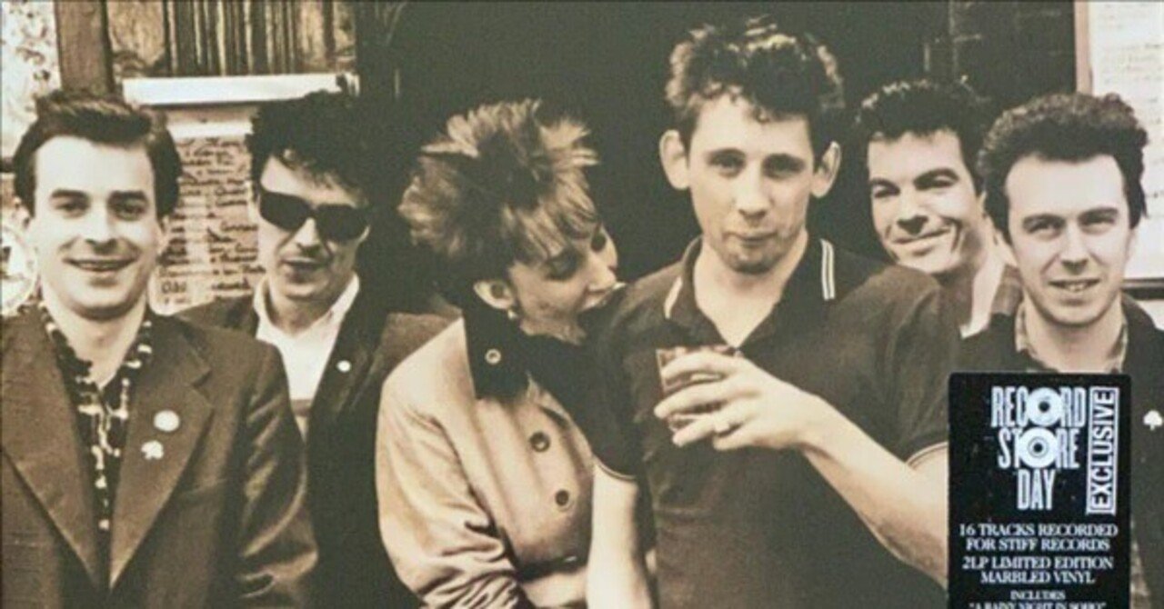 輸入盤１２インチ　ポーグスTHE POGUES The Nips 輸入盤12インチプロモシール ポーグスTHE POGUES The Nips