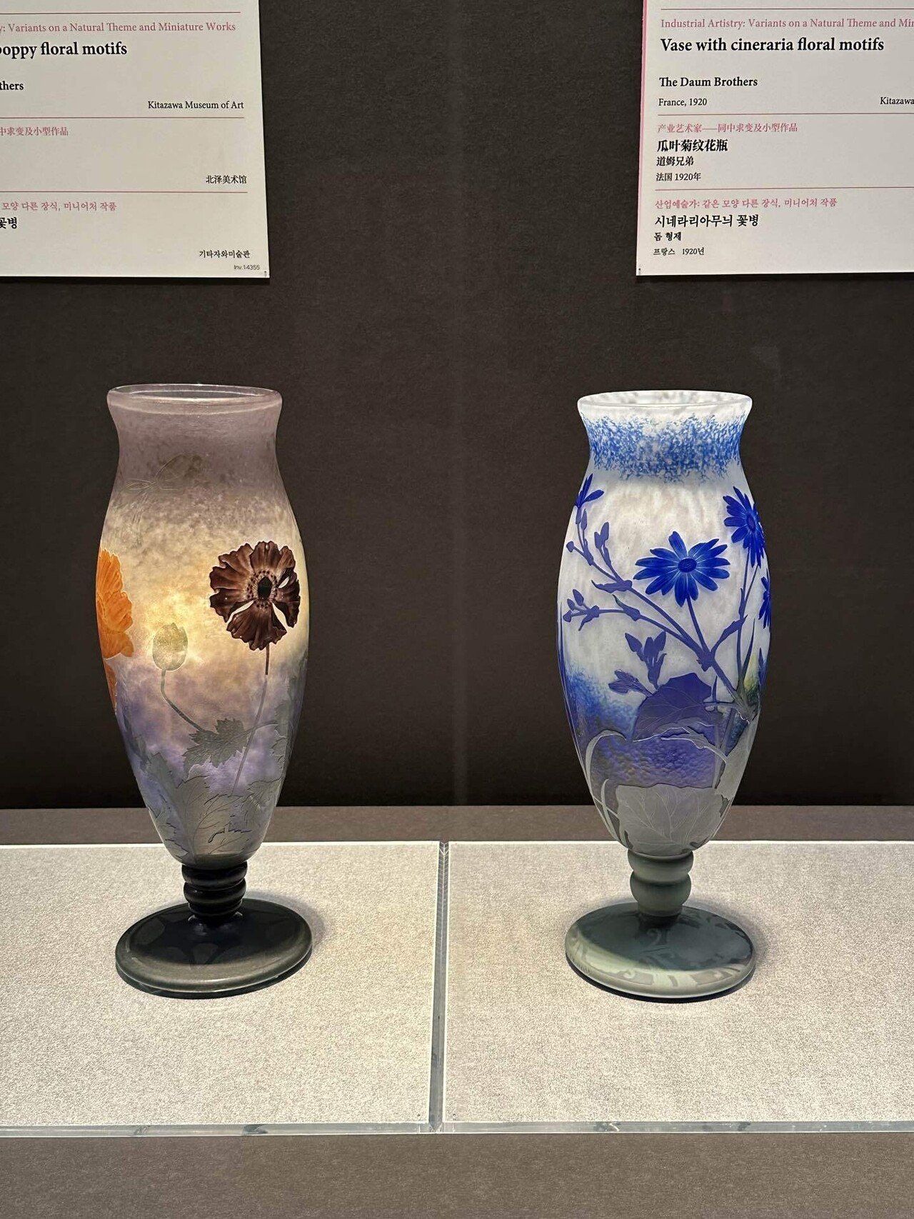 ◉技術革新やモチーフについて。アール・ヌーヴォーのガラスより｜神崎