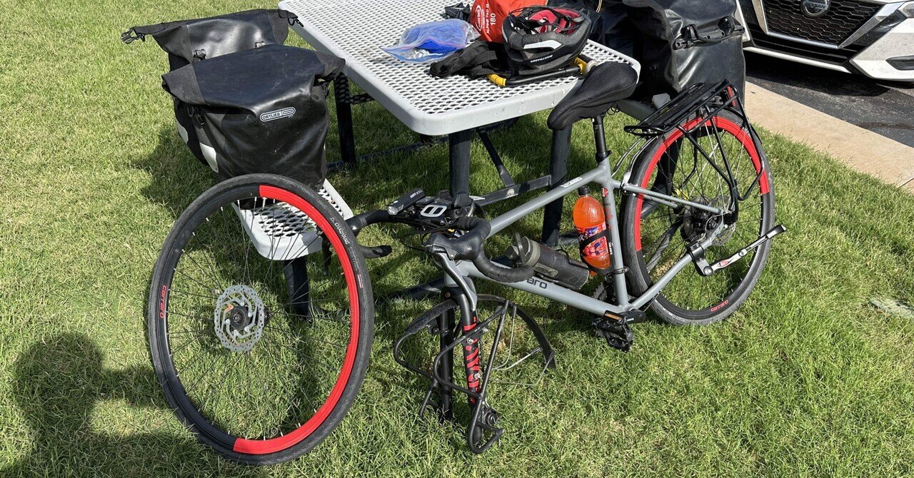 🇺🇸173日目、エルクシティ〜ウェザーフォード｜自転車地球一周の記録×すずきゆーすけ