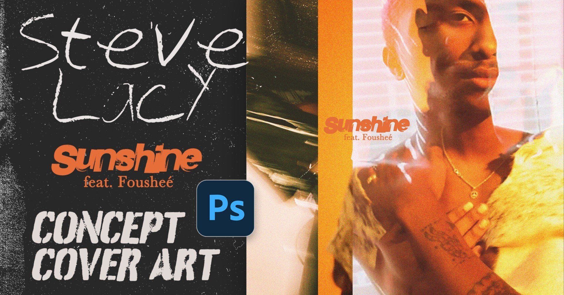 Photoshop】好きな曲のアートワークを自分でデザインする。 #独学