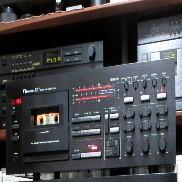 ナカミチの考察(VOL.1)] ZX-7 カセットデッキ - テープマニアに