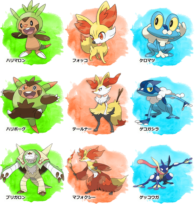 わるい　御三家 ポケモンSV】お久しぶり【カロス御三家】｜holoholobirds