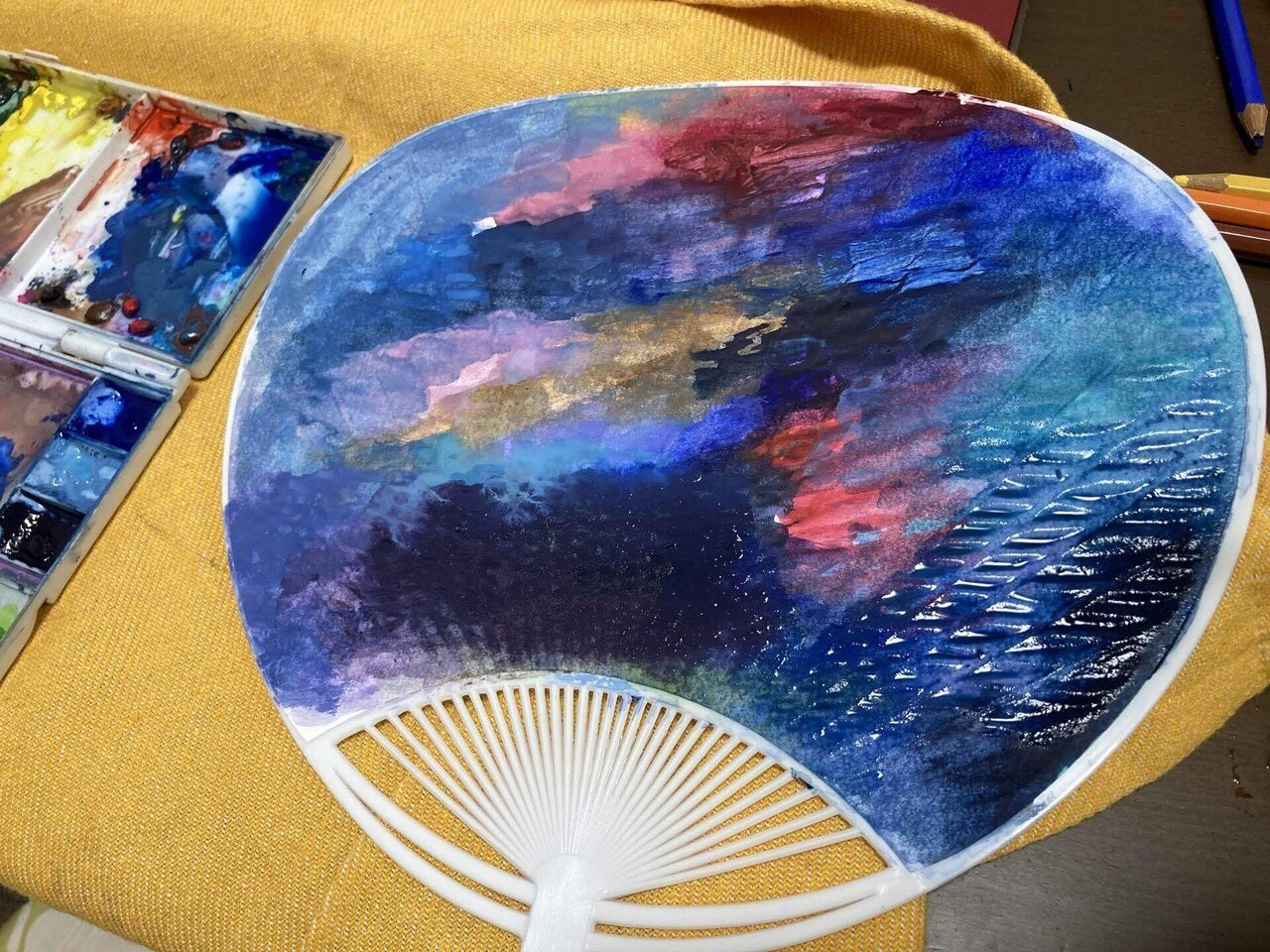 うちわを作ろう｜星干 ひとで