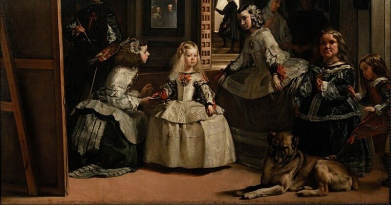 絵画コレクションプラド美術館ベラスケス作『宮廷の侍女たち』