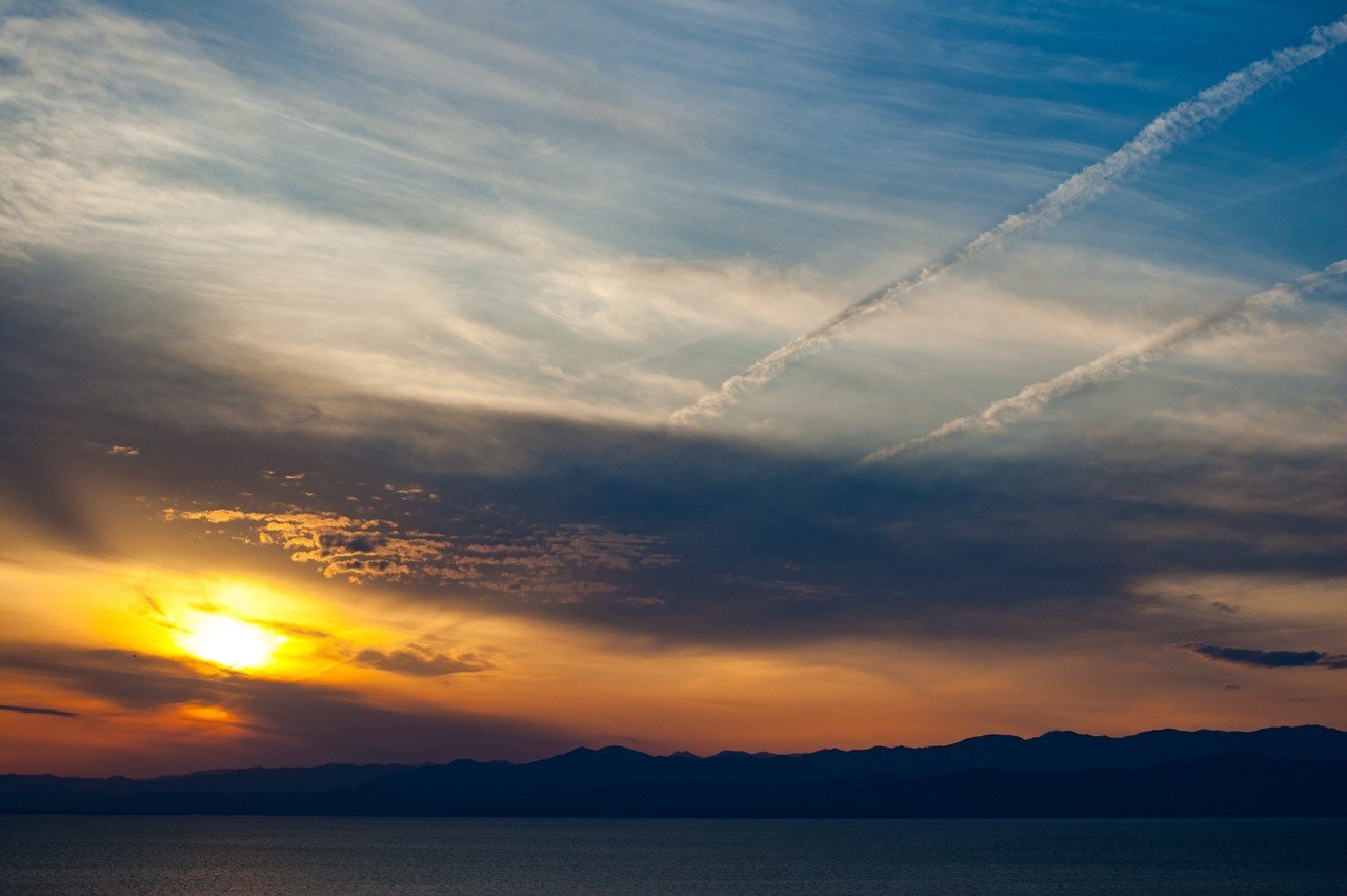 松鶴家千とせ さんのネタを思い出す 夕焼け 778 Note