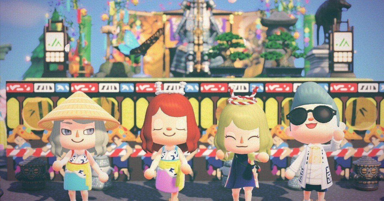 あつ森】青森愛溢れるゆかいな島がパワーアップしてた！！【島訪問記】｜びゅーん