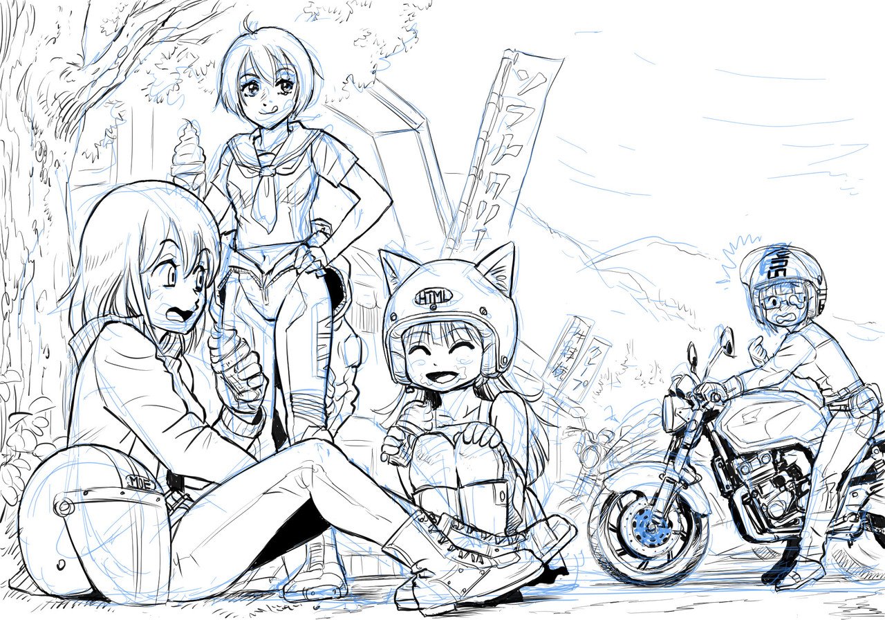 イラスト作成2 イラストテクニック第121回/希 ｜ワコムタブレットサイト｜Wacom