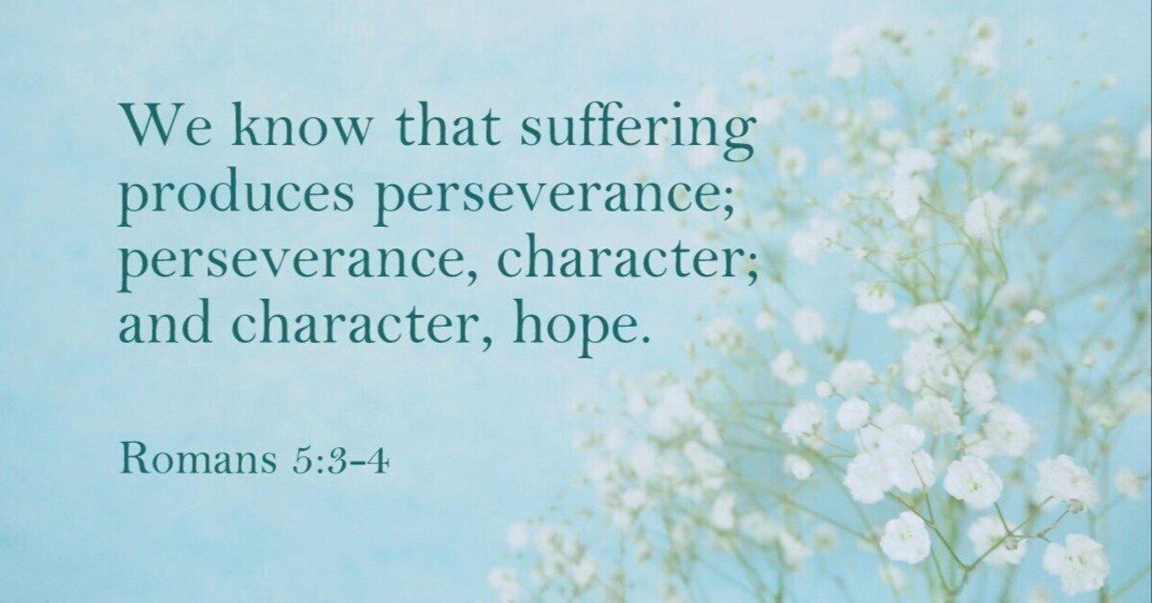 苦難が忍耐を生み｜バイブルライン, image size:1280x670