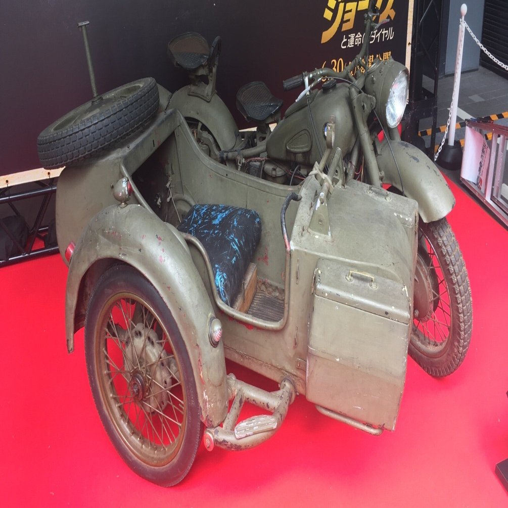 インディ・ジョーンズ 最後の聖戦 実物バイク見てきた｜おー