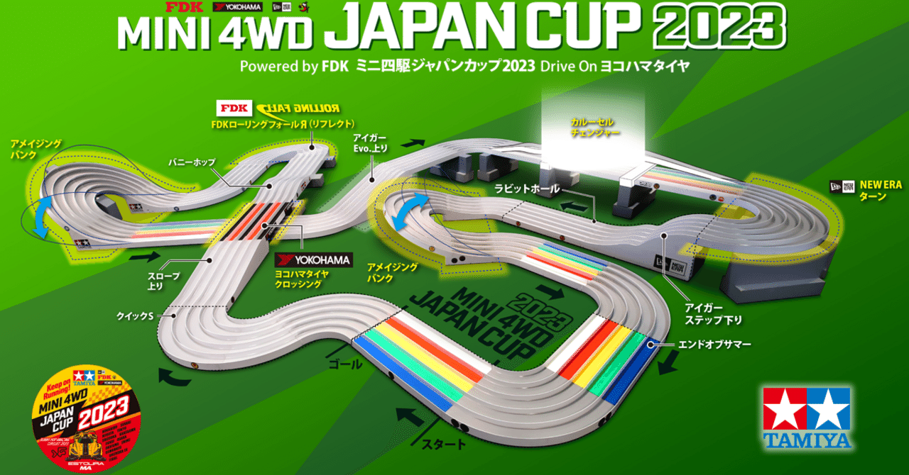 ミニ四駆 JapanCup2023静岡大会 (開幕戦）行ってきました
