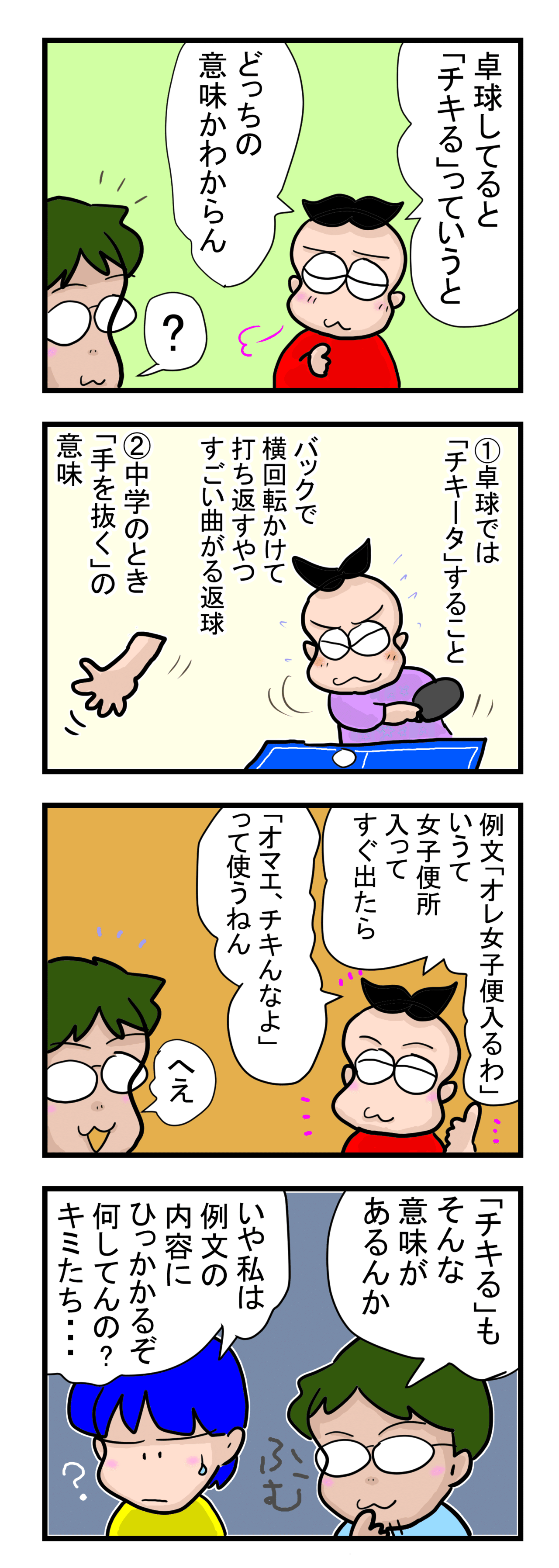 チキる まるやま けい Note