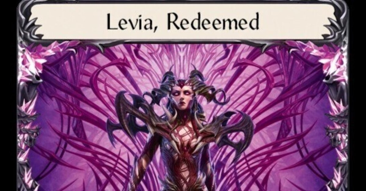Levia Redeemed Blasmophet Consumed Legendary Cold Foil