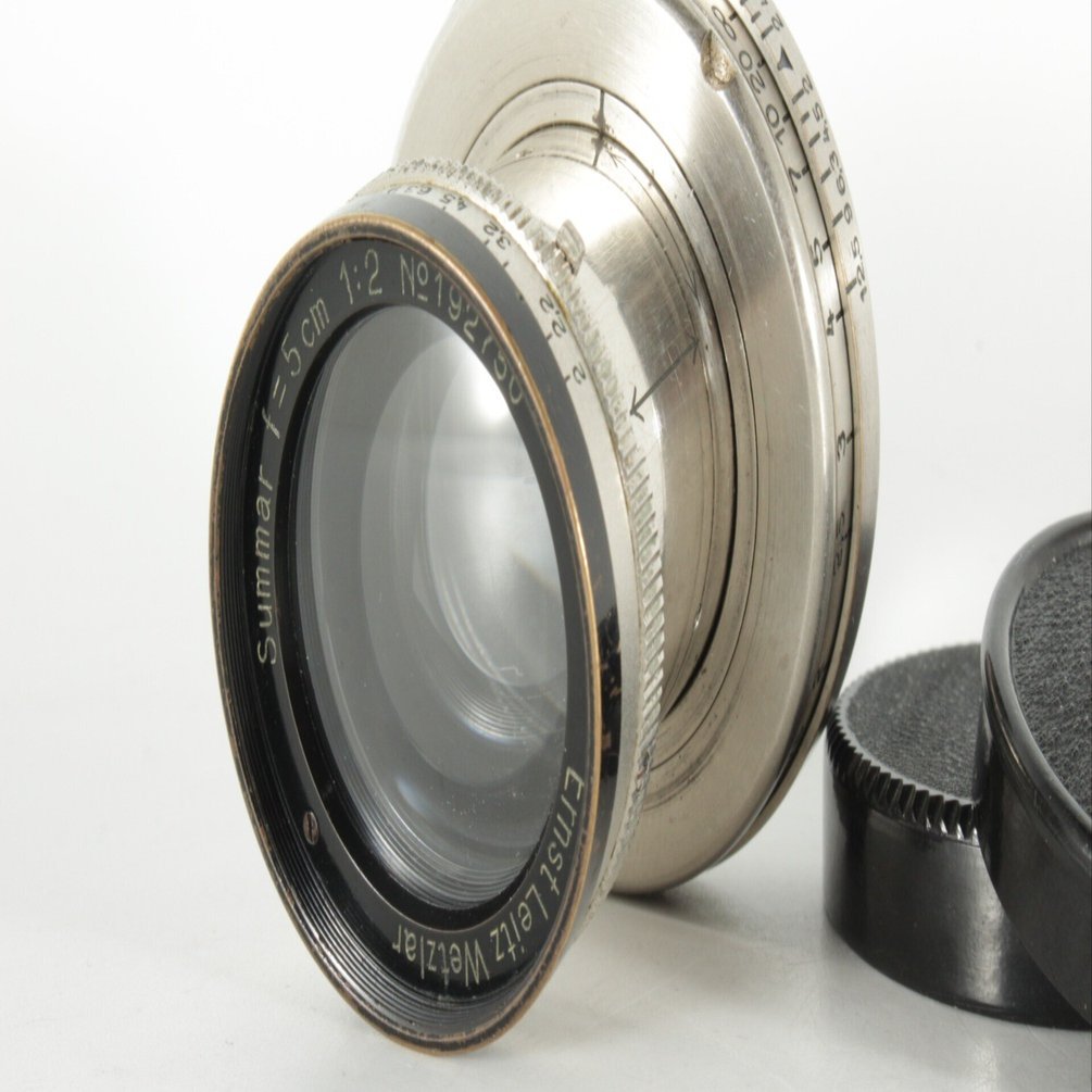 Ernst Leitz Wetzlar Summar 50mm F2 黒塗り版（Black Nickel Version