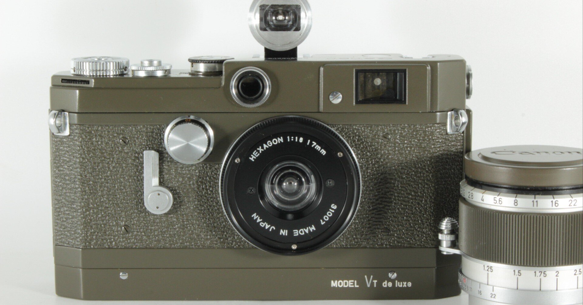 切売販売ミノルタ35 モデル2 ？ キャノンP型？ 50mm 1 1.8 フィルムカメラ
