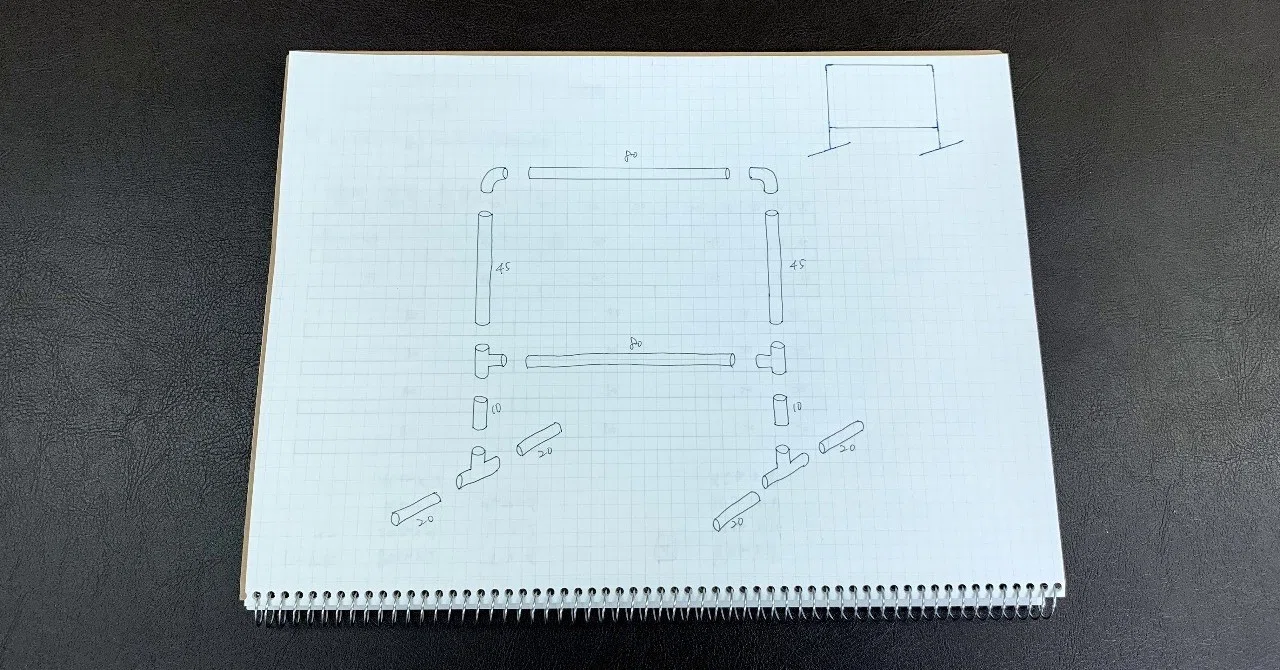 中学男子サイズ　自作ハードル 塩ビパイプでトレーニング用ハードル作り〜設計図編〜｜倉持江弥