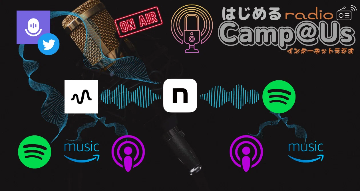 はじめるradioキャンパス♫ Podcastsの時代！｜一狄 啓｜Looom ──｜note