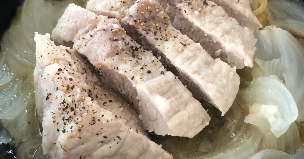 Steamed Pork Block｜かーかの台所