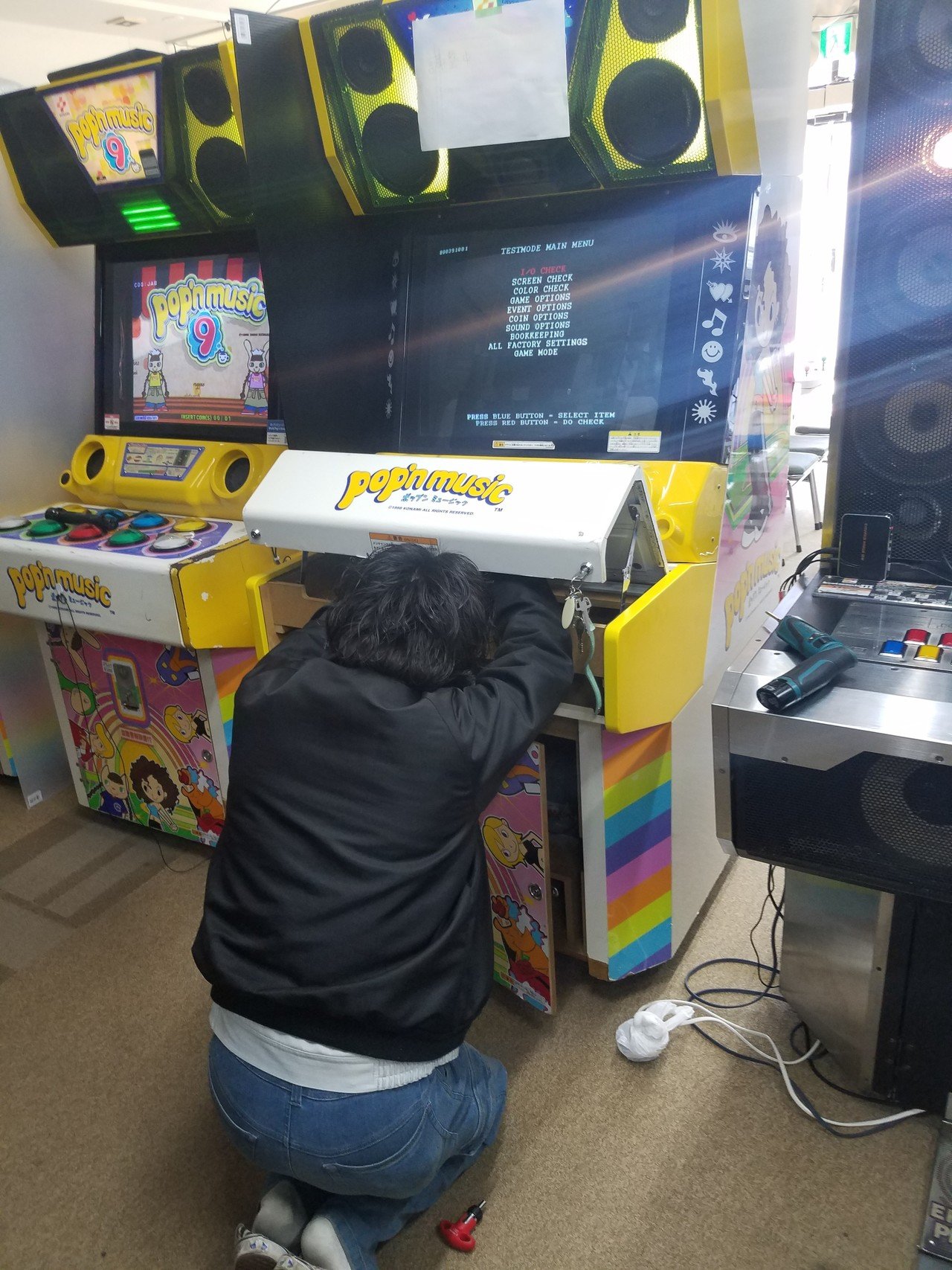 ポップンミュージック７稼動しました♪｜WGC_TENCHO