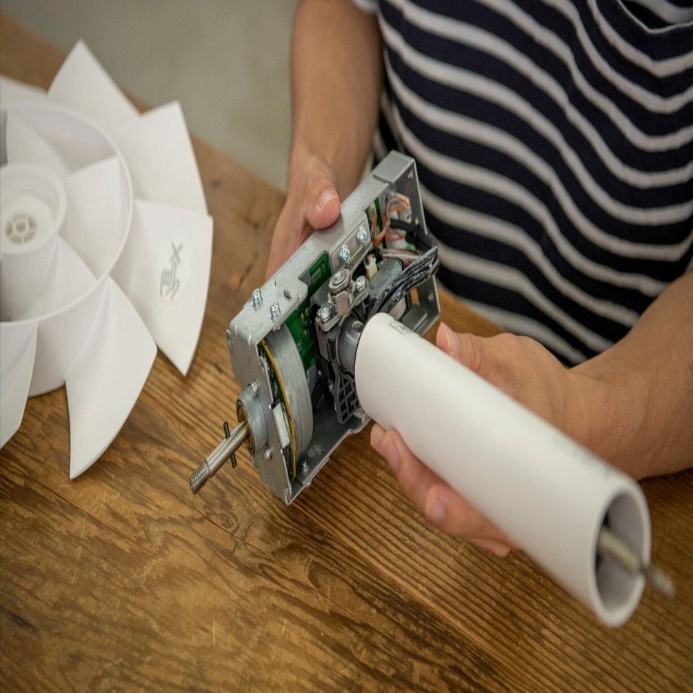 2つのDCモーターで扇風機の静音と使いやすさを追求したThe GreenFan