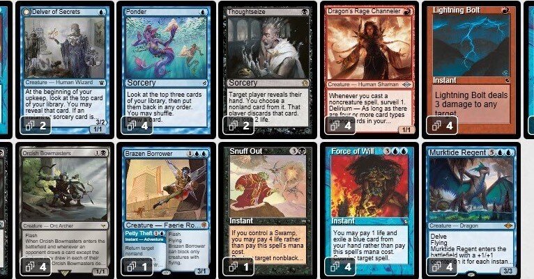 MTGレガシー】オークで復活！グリクシスデルバー調整録｜kiyoaggro