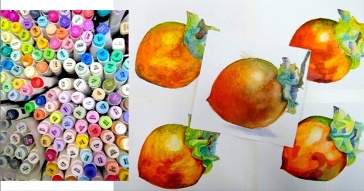 大量に買ったイラストマーカーが上手く使えないので、メディウムの地塗りを試した件。｜kaji_yocoかじよこ
