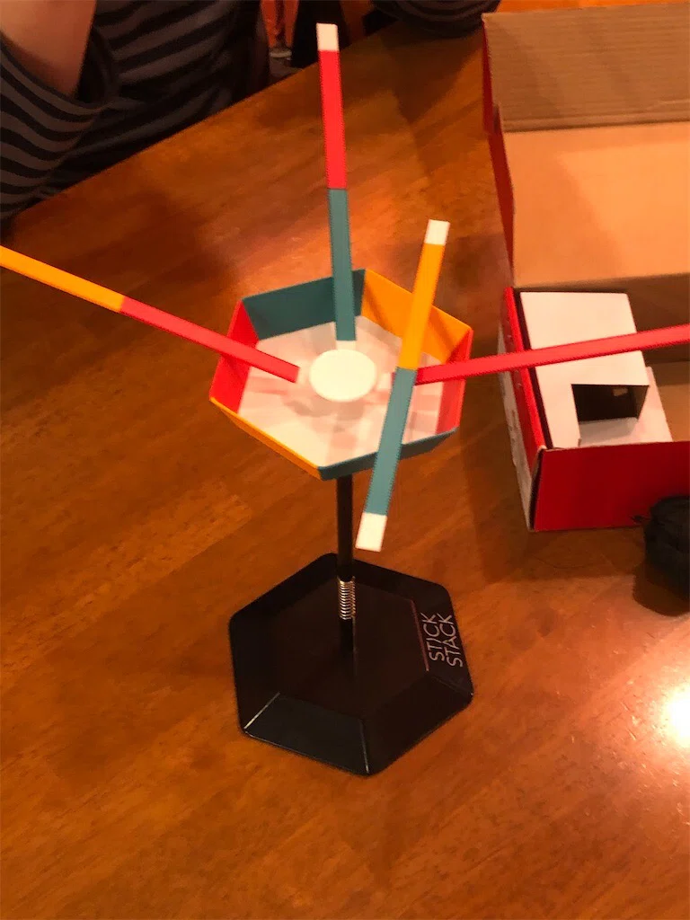 Stickstack ドキドキ、ハラハラのボードゲーム!STICKSTACKをやってきました!|yuki