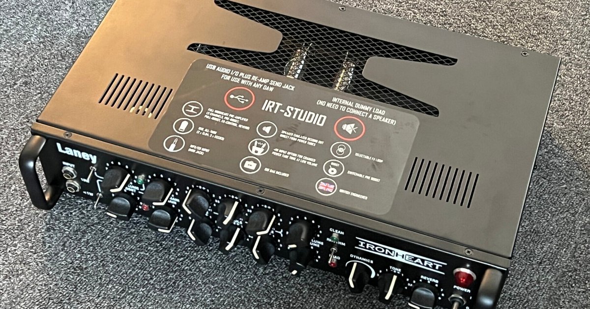 【現金特価】 Laney IRT-STUDIO - USBで繋いで録音できる真空管アンプ DTM・DAW
