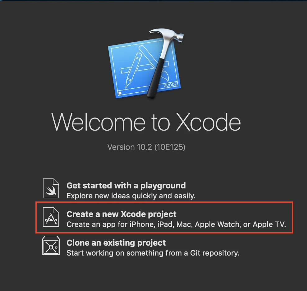 3、Xcodeで新規プロジェクトを作成してみよう｜ヒトウレビト