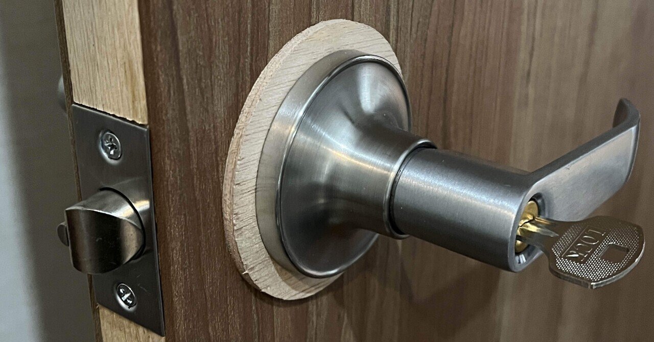 早割ex DIY工作】Amazonドアノブ交換の恐怖｜れんたろ 小物入れ
