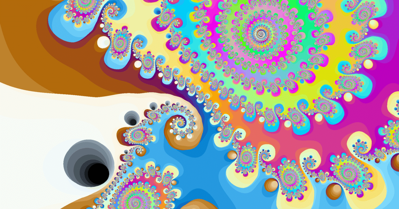 今週のフラクタル11 ((0.9+0.5i)(z+1/z)+c)|108Hassium